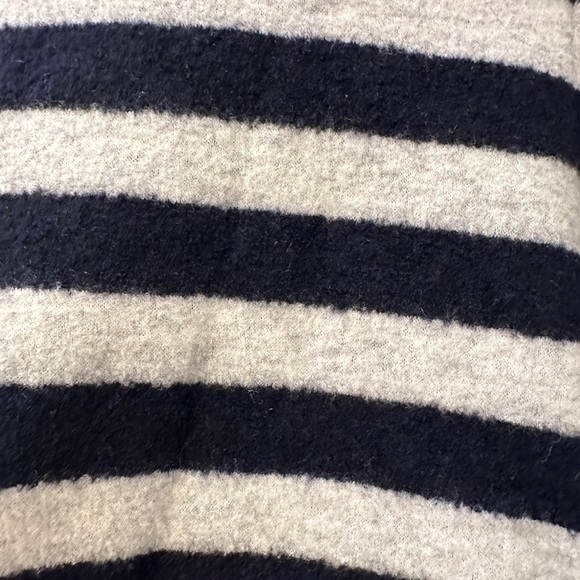 Nicholas Women’s Wool Striped Flare Skirt Navy & Cream US 2 - Picture 5 of 14